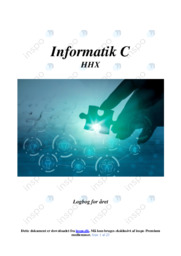Logbog for året | Noter Informatik