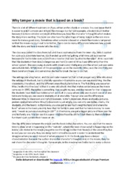 Dangerous minds | Analytical essay