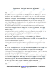 Den tyske besættelse af Danmark | Analyse