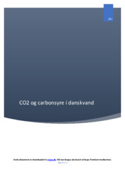 CO2 & Carbonsyre i Danskvand | NV