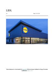 LIDL | Analyse