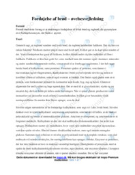 Fordøjelse af brød | Biologiopgave
