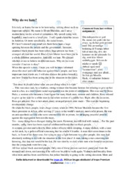 Racial issues in America | Speech