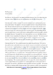 The Playground | Analytical essay