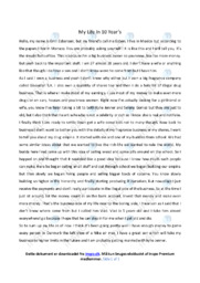 My Life In 10 Year’s | Essay