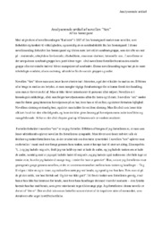 Sex | Analyserende artikel | Jan Sonnergaard