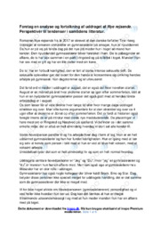 Nye rejsende | Analyse