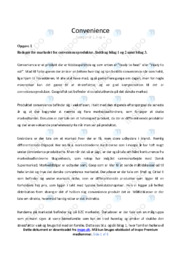 Convenience | Analyse