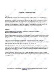 Convenience food | Analyse