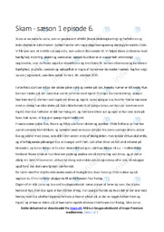Skam | Analyse af serie