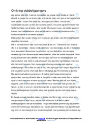 Omkring dobbeltgængere | Essay