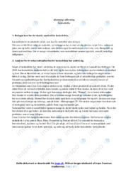 Læskedrikke | Analyse | Noter