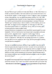 Hyrdedrengen | Analyse