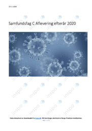 Corona efteråret 2020  | Analyse