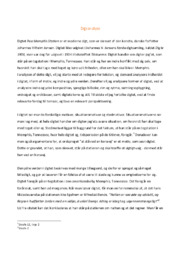 Paa Memphis Station | Digtanalyse