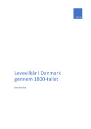 Levevilkår i Danmark gennem 1800-tallet | DHO