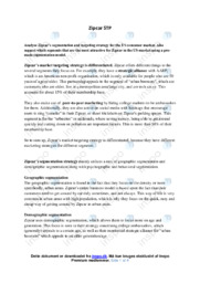 Zipcar STP | Analyse