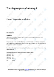 Veganske produkter | Noter