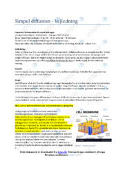 Simpel diffusion | Biologi