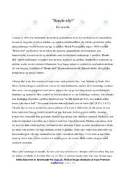 Bonde-idyl | Analyse | Henrik Pontoppidan