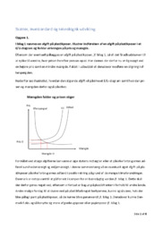 Skatter, levestandard og teknologisk udvikling