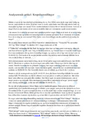 Kropsfremstillinger | Analyserende artikel