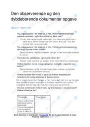 Hjemvendt | Noter i dansk | Over 4 sider