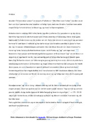 Et barn bliver voksen | Novelle analyse