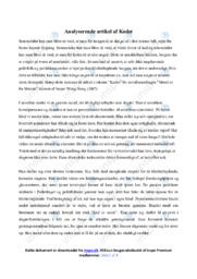 Analyse | Jesper Wung-Sung