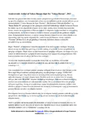 Yahya Hassan | Analyserende artikel