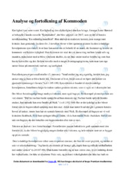 Kommoden | Analyse | Lone Hørsted