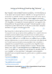 Oplysning | Digt analyse