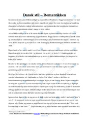 Romantikken | Essay