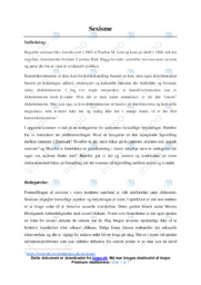 Sexisme | Essay