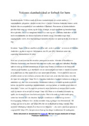 Voksnes skønhedsideal er forbudt for børn | Analyse | Sara K. B.