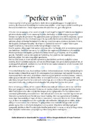 Racisme | Noter Dansk Essay