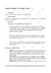 To kvinder | Noter Analyse | Amir Rezazadeh