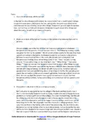 Klausur English | Essay