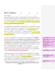 Black America | Speech