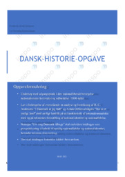 Den nationalliberale bevægelse i 1800-tallet | DHO