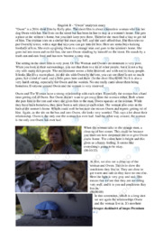 Owen | Analytical essay