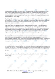 Social media | Speech
