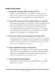 Passager fra Pesten i Bergamo | Analyse