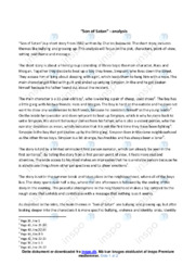 Son of Satan | Analytical essay