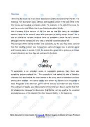 Jay Gatsby | Essay