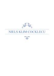 Niels Klim Cocklecu | DHO