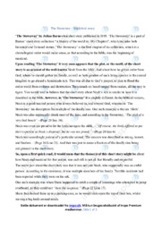 The Stowaway | Analytical essay
