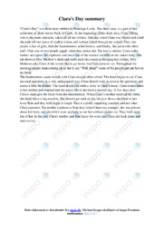 Clara’s Day | Summary