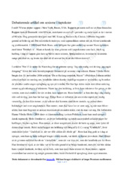 Sexisme i raptekster | Debatterende artikel