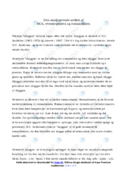 Skyggen | Analyse